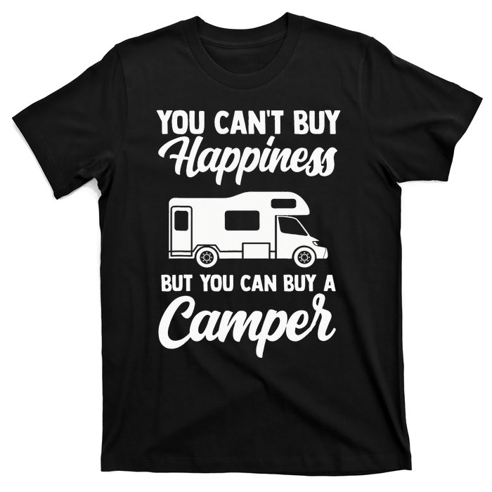 Camping caravan van vintage in caravan caravan T-Shirt