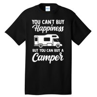 Camping caravan van vintage in caravan caravan Tall T-Shirt