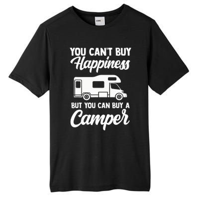 Camping caravan van vintage in caravan caravan Tall Fusion ChromaSoft Performance T-Shirt