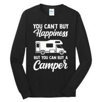 Camping caravan van vintage in caravan caravan Tall Long Sleeve T-Shirt