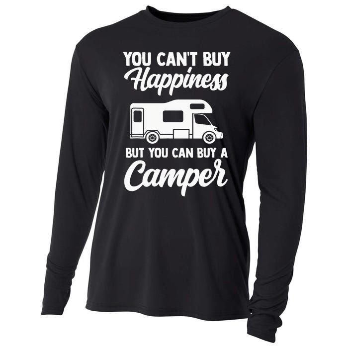 Camping caravan van vintage in caravan caravan Cooling Performance Long Sleeve Crew