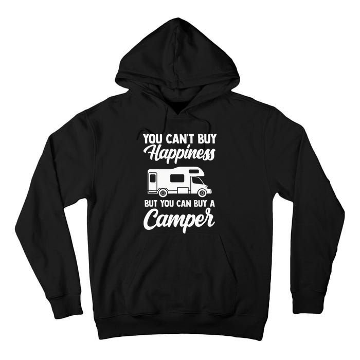 Camping caravan van vintage in caravan caravan Tall Hoodie