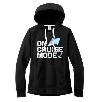 Cool Cruising Vacay Mode Cruise Vacation Trip Women's Fleece Hoodie