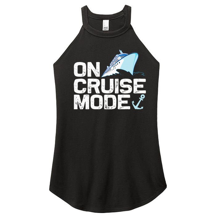 Cool Cruising Vacay Mode Cruise Vacation Trip Women’s Perfect Tri Rocker Tank