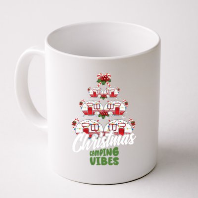 Christmas Camping Vibes Camper Camping Lover Gift Coffee Mug