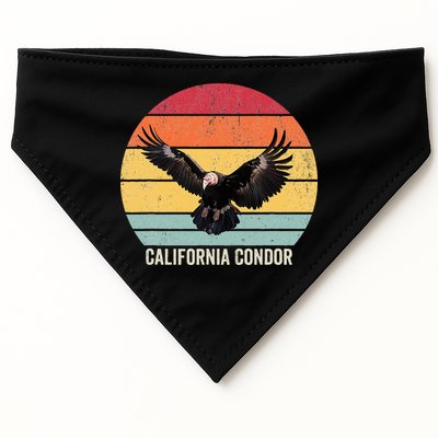 California Condor Vintage California Condor USA-Made Doggie Bandana