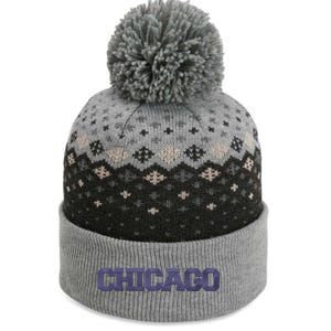 Chicago City Varsity The Baniff Cuffed Pom Beanie