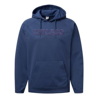 Chicago City Varsity Performance Fleece Hoodie