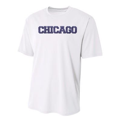 Chicago City Varsity Performance Sprint T-Shirt