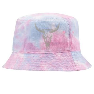 Cow Cow Vintage Western Cow Skull Graphic 1 Tie-Dyed Bucket Hat