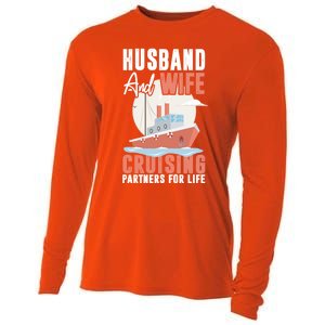 Cruising Cruise Vacation Husband Wife Couple Meaningful Gift Cooling Performance Long Sleeve Crew