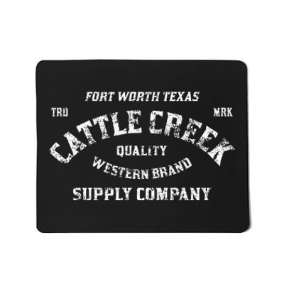 Cattle Creek Vintage Original Graphic Mousepad