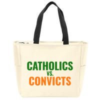 Classic Catholics Vs Convicts 1988 Zip Tote Bag