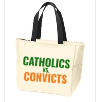 Classic Catholics Vs Convicts 1988 Zip Tote Bag