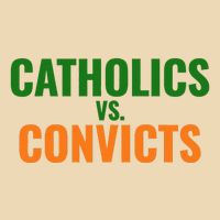 Classic Catholics Vs Convicts 1988 Zip Tote Bag
