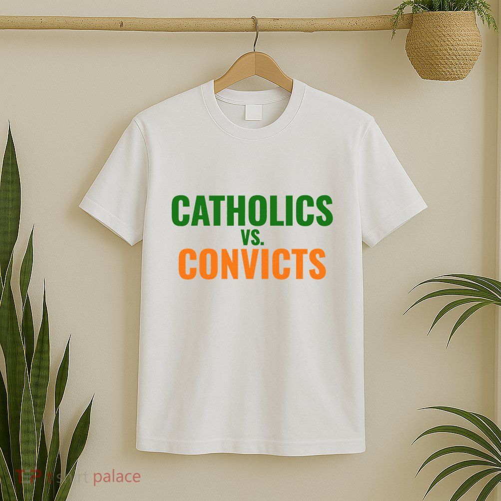 Classic Catholics Vs Convicts 1988 T-Shirt