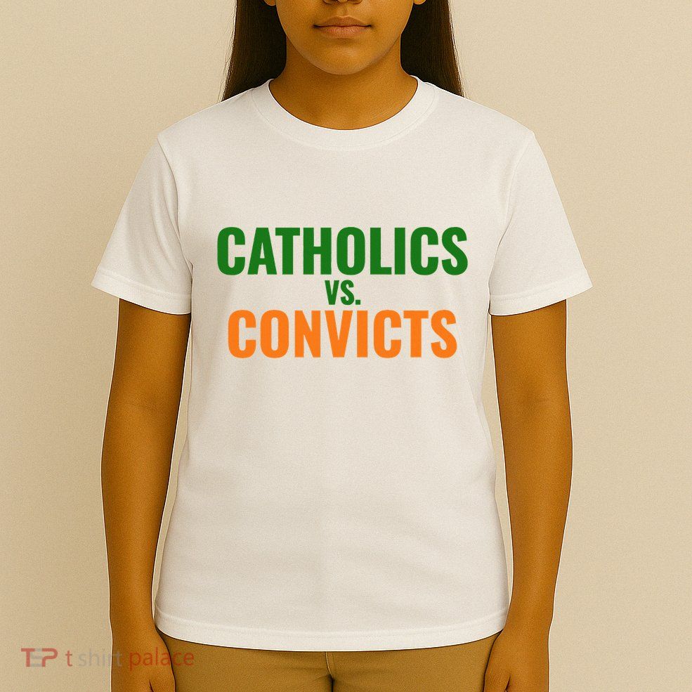 Classic Catholics Vs Convicts 1988 T-Shirt