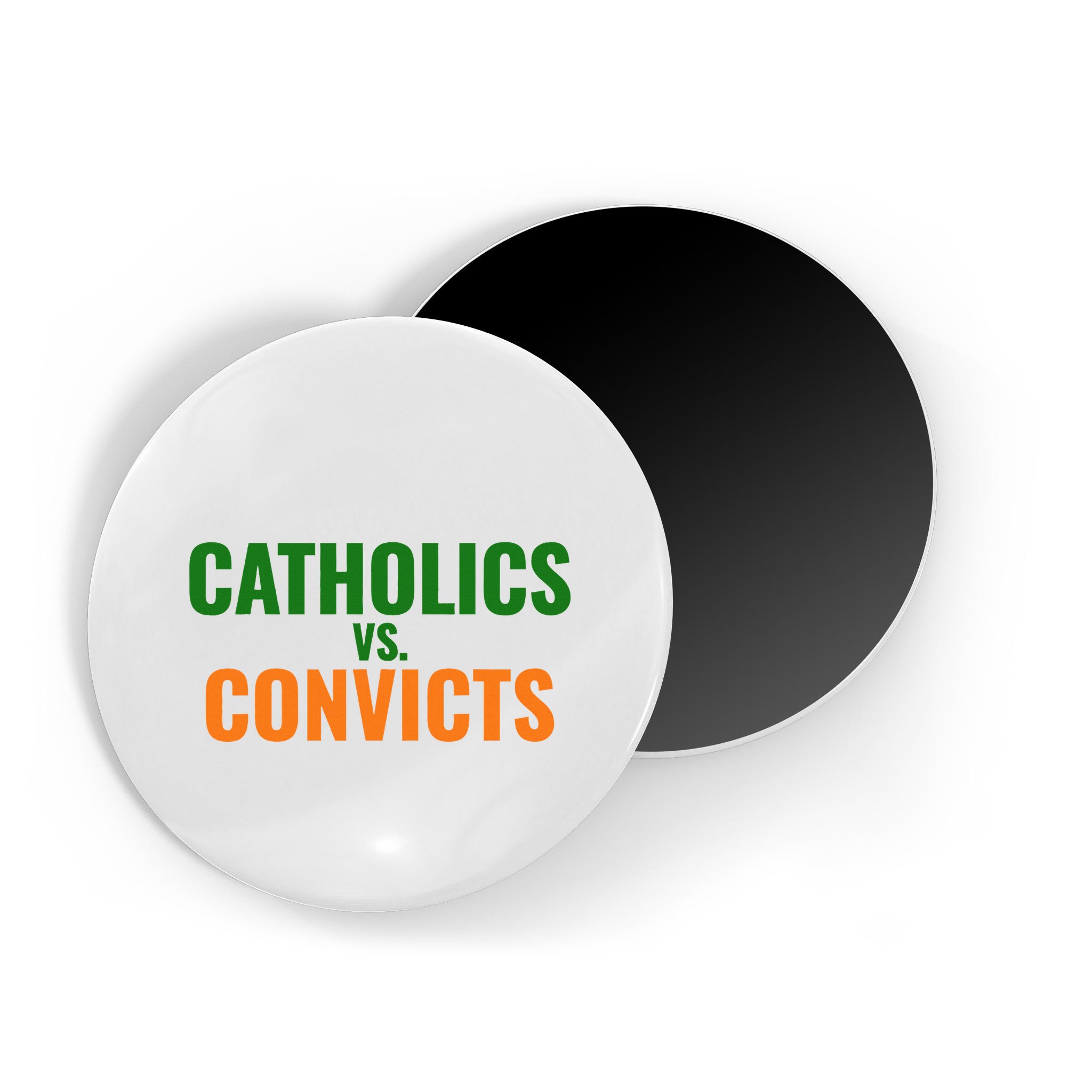 Classic Catholics Vs Convicts 1988 Magnet