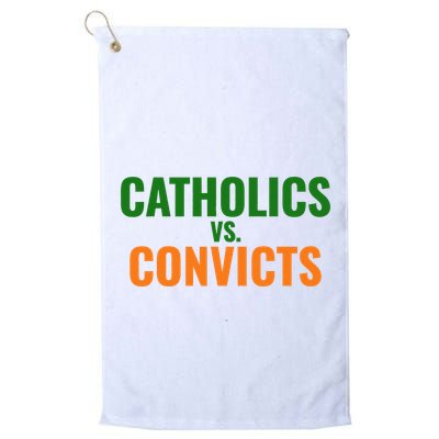 Classic Catholics Vs Convicts 1988 Golf Towel