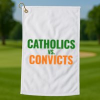 Classic Catholics Vs Convicts 1988 Golf Towel