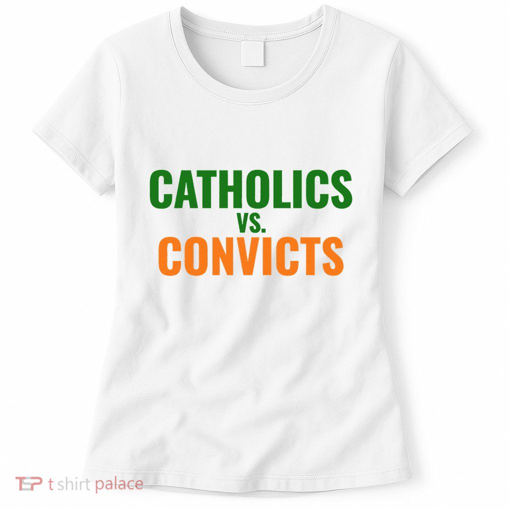 Classic Catholics Vs Convicts 1988 Womens T-Shirt