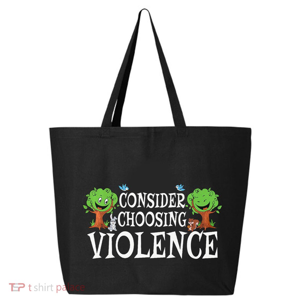 Consider Choosing Violence Funny Premium 25L Jumbo Tote