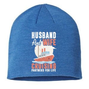 Cruising Cruise Vacation Husband Wife Couple Great Gift Sustainable Beanie