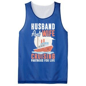 Cruising Cruise Vacation Husband Wife Couple Great Gift Mesh Reversible Basketball Jersey Tank