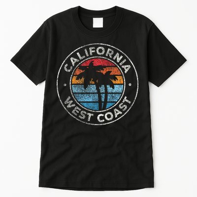 California CA Vintage Graphic Retro 70s Tall T-Shirt