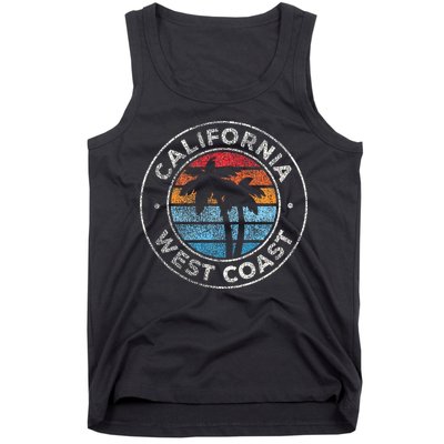 California CA Vintage Graphic Retro 70s Tank Top