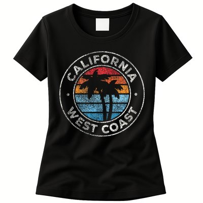 California CA Vintage Graphic Retro 70s Womens T-Shirt