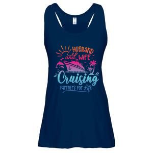 Cruising Cruise Vacation Husband Wife Couple Ladies Essential Flowy Tank