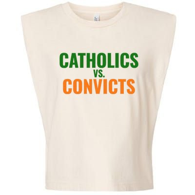 Classic Catholics Vs Convicts 1988 Garment-Dyed Women's Muscle Tee