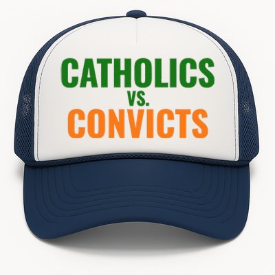 Classic Catholics Vs Convicts 1988 Trucker Hat