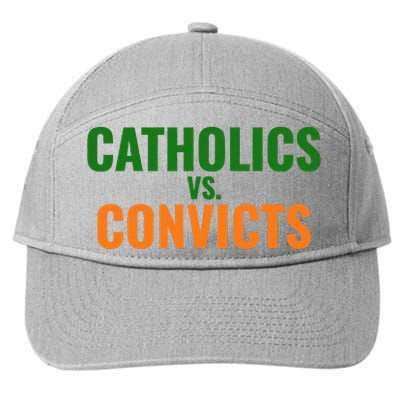 Classic Catholics Vs Convicts 1988 7-Panel Snapback Hat