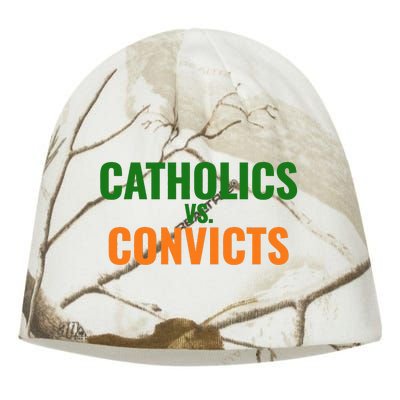 Classic Catholics Vs Convicts 1988 Kati - Camo Knit Beanie