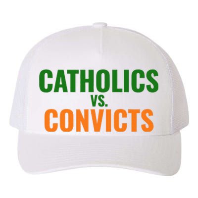 Classic Catholics Vs Convicts 1988 Yupoong Adult 5-Panel Trucker Hat