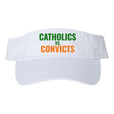 Classic Catholics Vs Convicts 1988 Valucap Bio-Washed Visor