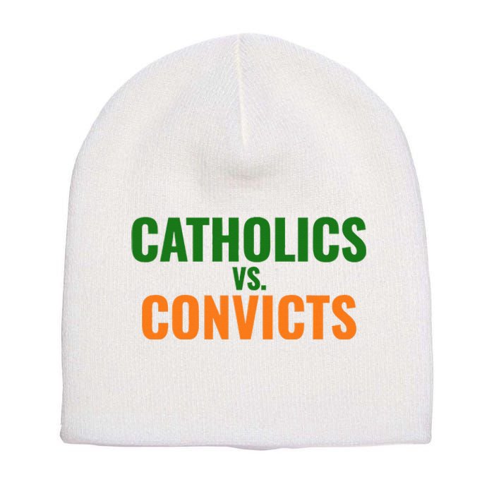 Classic Catholics Vs Convicts 1988 Short Acrylic Beanie