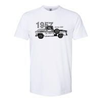 Classic Car Vintage Trucks 1957 Pick Up Truck Series 3100 Softstyle CVC T-Shirt