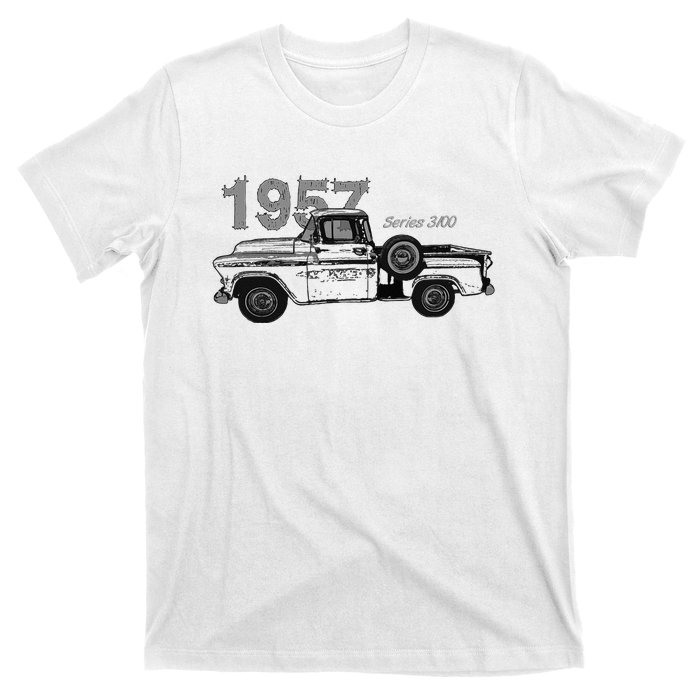 Classic Car Vintage Trucks 1957 Pick Up Truck Series 3100 T-Shirt