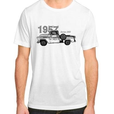 Classic Car Vintage Trucks 1957 Pick Up Truck Series 3100 Adult ChromaSoft Performance T-Shirt