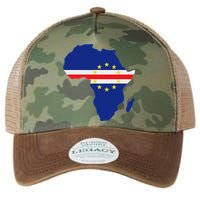 Cape Cabo Verde Verdean Flag Pride Africa Map Legacy Tie Dye Trucker Hat