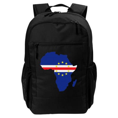 Cape Cabo Verde Verdean Flag Pride Africa Map Backpack