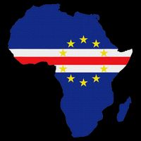 Cape Cabo Verde Verdean Flag Pride Africa Map Youth Performance Sprint T-Shirt