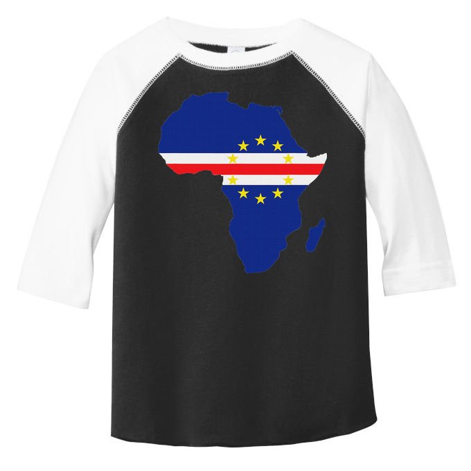 Cape Cabo Verde Verdean Flag Pride Africa Map Toddler Fine Jersey T-Shirt