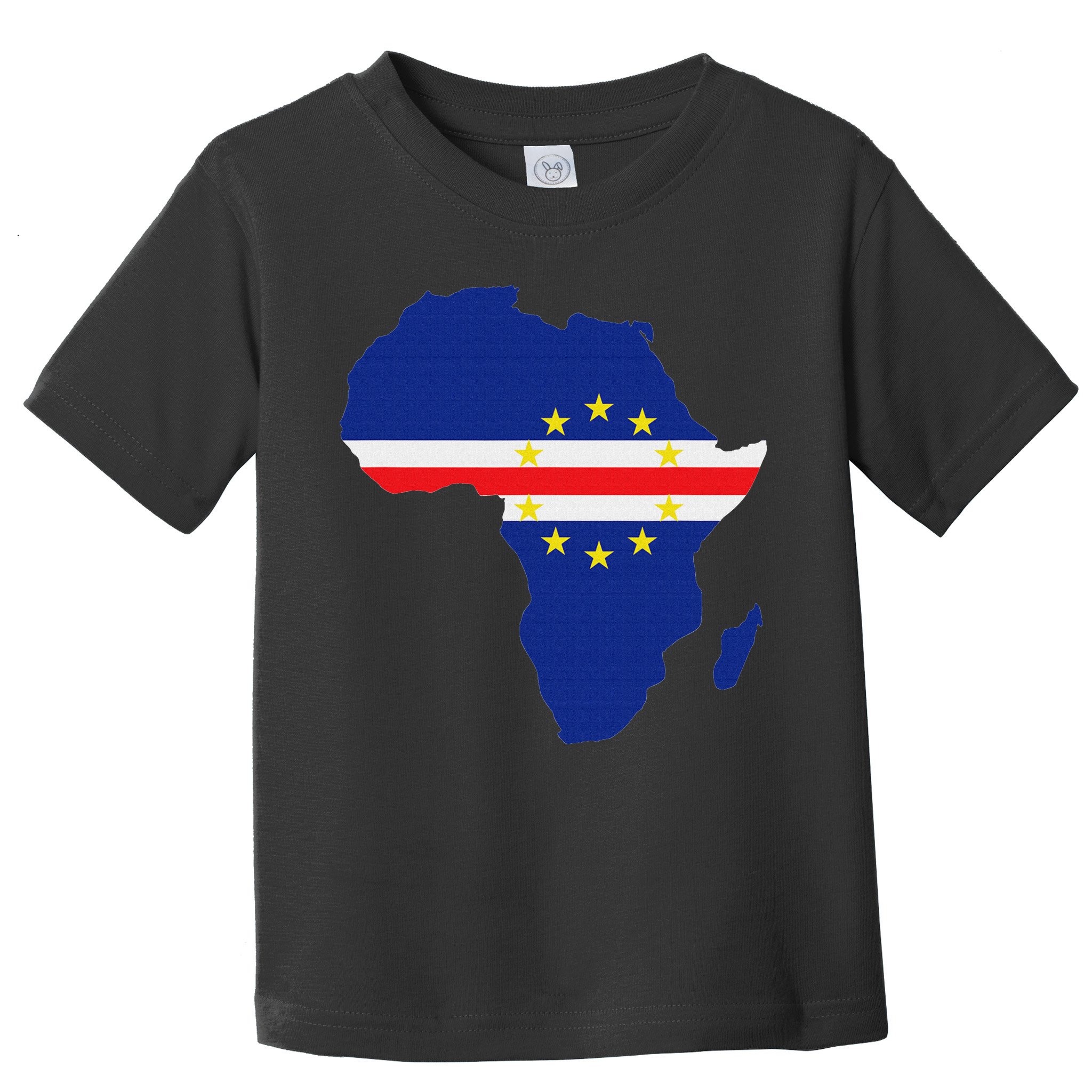 Cape Cabo Verde Verdean Flag Pride Africa Map Toddler T-Shirt