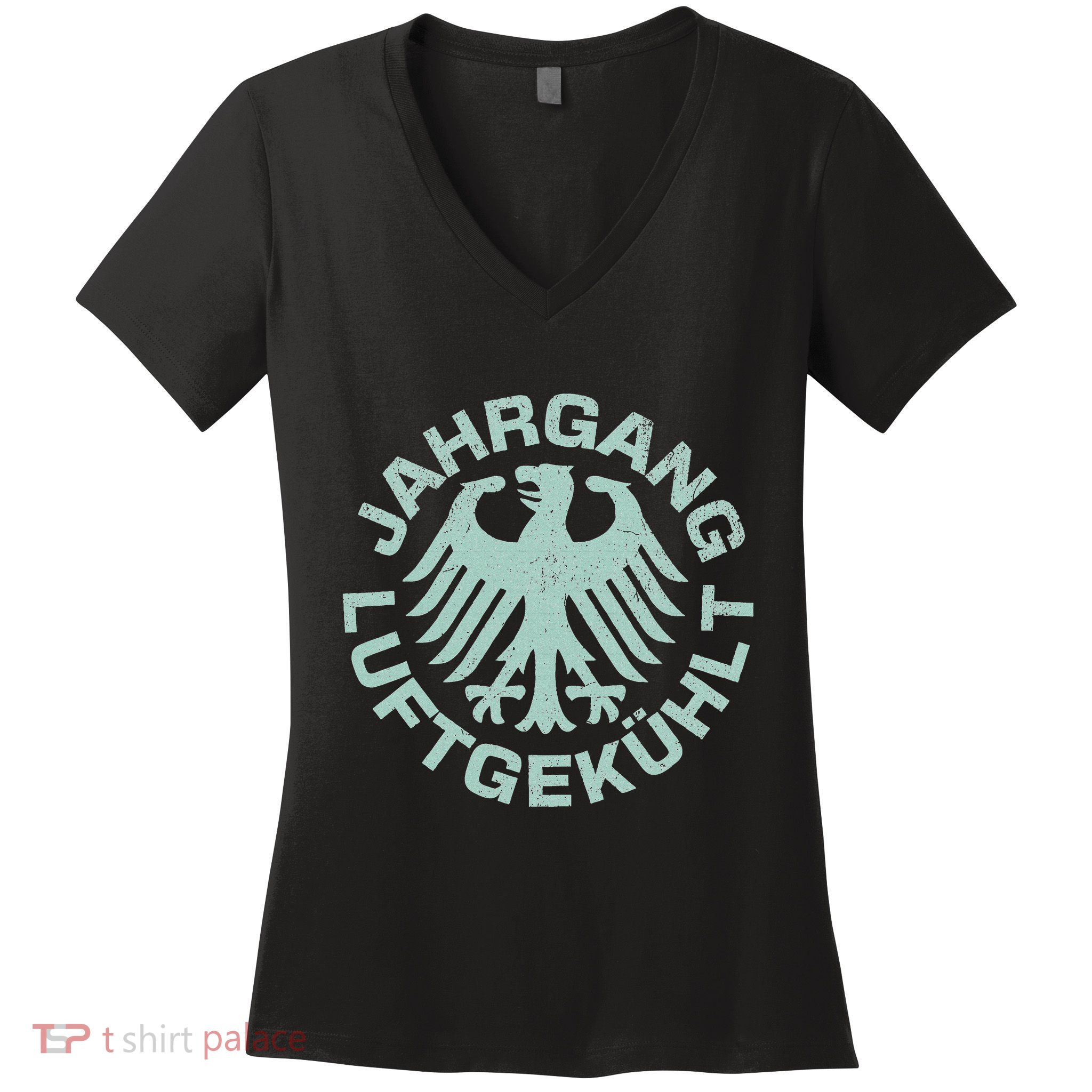 Classic Car Vintage Air Cooled German Motorsport Racing Women's V-Neck T-Shirt