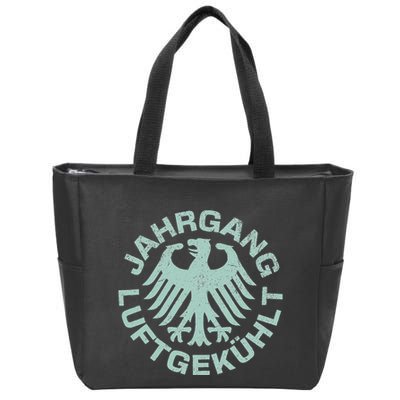 Classic Car Vintage Air Cooled German Motorsport Racing Zip Tote Bag
