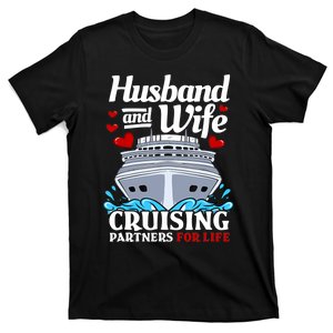 Cruising Cruise Vacation Husband Wife Couple T-Shirt